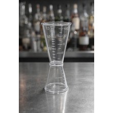 Premini Polikarbon Jigger Ölçü Bardağı, 20/40 Ml, Kokteyl ve Bar Için Kullanışlı