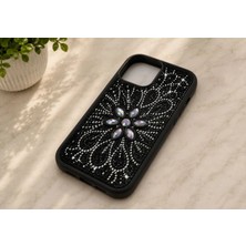 Jolita iPhone 17 Air Uyumlu Parlak Kristal Desenli Şık ve Darbe Korumalı Kılıf