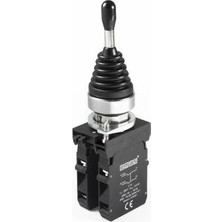 Emas cm Serisi Metal 2no+2no Joystick Kalıcı 4 Pozisyonlu 22 mm Buton CM707DJ40