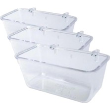 Premini Küçük Şeffaf Mamalıklar, 120 Adet, 3 Paket, Pratik ve Temiz Kullanım