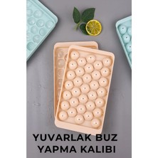 Yenilig Yuvarlak Buz Yapma Kalıbı – Pratik, Büyük Top Buz Küpleri Hazırlama Aparatı Karma
