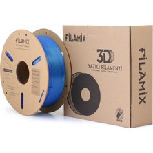 Filamix Magic Silk Çift Renk Pla Filament Mavi-Yeşil 1.75MM 1kg
