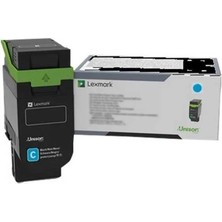 Lexmark CS531, CX532 75M5HC0 Orijinal Yüksek Kapasiteli Mavi Toner