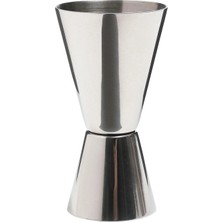 Premini Çift Taraflı Paslanmaz Çelik Kokteyl Ölçü Kabı, 25/50 Ml, Profesyonel Kullanım