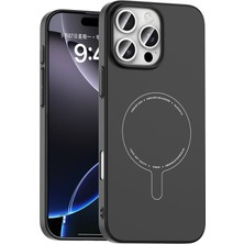 Apple iPhone 16 Pro Kılıf Magsafe Şarj Özellikli Kamera Korumalısert Pc Kapak
