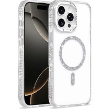 Apple iPhone 16 Pro Kılıf Magsafe Şarj Özellikli  Tera Silikon Kapak
