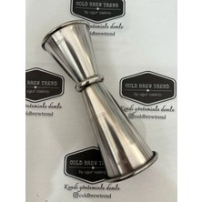 Premini Ikili Çelik Ölçek, 25/50 Ml, Hassas Ölçüm ve Dayanıklı Tasarım