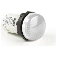 Emas MB Serisi Plastik Led'li 12V Ac/dc Beyaz 22 mm Sinyal MBSP012B