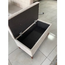 Nazar Sandıklı Puf 40cm*80cm-Kalın Tabanıyla Çökmez