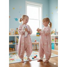 Wenaris Kollu Uyku Tulumu %100 Doğal Pamuk Çift Kat Pazen Özel Kumaş Unisex 1.0 Tog 20-24 Derece