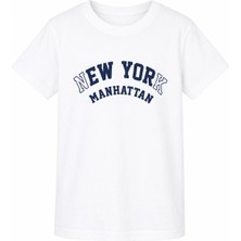 Trender Ny Manhattan Ekru Erkek Çocuk T-Shirt 26YDT1000057