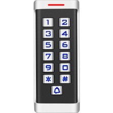 Sarkey SR-201 Em-W Metal Kasa, Dış Ortam (IP68), Stand-Alone, Şifreli, 12V Dc P