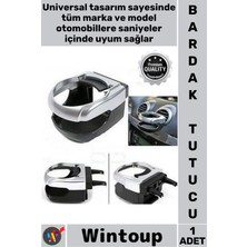 Wintoup #bardaktutucu Araç Içi Içecek Ayarlanabilr Havalandırma Universal Ergonomik Sağlam Oto Bardak Tutucu