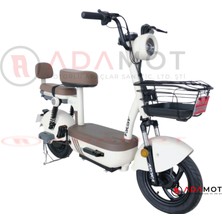Arora Caspeer Pro Elektrikli Motosiklet 48V20AH 249W Elektrikli Moped E-Bike 25 Km/h Şehir Içi Ulaşım Aracı