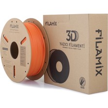 Filamix Turuncu Pla Mat Filament 1.75MM 1 kg