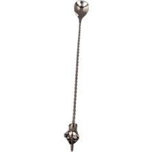 Premini Burgulu Iki Parmak Bar Kaşığı, 40 Cm, Şık ve Dayanıklı Tasarım