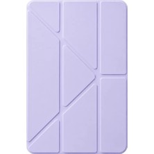 Teknoparkx Mey Ithalat®   iPad Air 11 (2026) Mera Kalemlikli Tablet Kılıfı - Lila