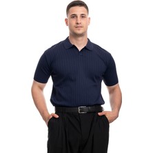 Kliff Erkek Fitilli Polo Yaka Triko