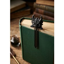 Major Hobi Ejderha Figürlü Kitap Ayracı  3D Baskı Fantastik Tasarım Bookmark