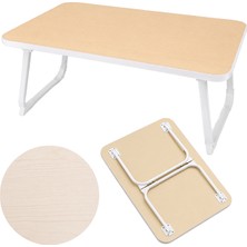 Zenvia Znv SN-29693 Katlanabilir Laptop Masası ve Yatak Koltuk Üzeri Tepsisi Ahşap Desen 60X40CM ZNV2029