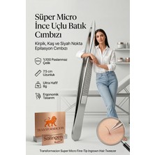 Transformacion Ince Uçlu Batık Cımbızı - Şık ve Hassas Kaş Şekillendirme Solingen Professional 721619