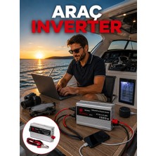 1500W Yüksek Güç Çıkışlı Araç Inverter Midastech