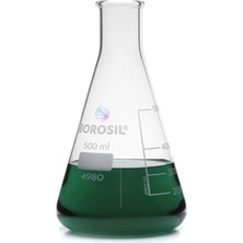 Empressco Cam Erlen 500 ml - Erlenmeyer Flask Dar Boyunlu - Isıya Dayanıklı - Yüksek Kalite - Fiyatı, Yorumları