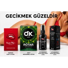 Organix Home Geciktici Sprey 30 ml Okey Rötar Fantazi Kart Oyunu ile Mükemmel 3'lü (Gizli Kargo)
