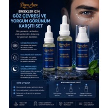 Dermaura Erkekler Için Göz Çevresi ve Yorgun Görünüm Karşıtı Set