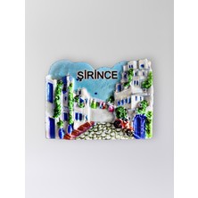 Mundy Şirince Polyester Kabartmalı Magnet 6,5x5 cm Dekoratif Hediyelik Buzdolabı Süsü (KOD:1343)