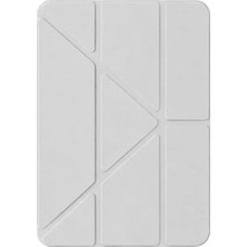 Nemere Mey Ithalat®   iPad 2025 10.9 10.nesil (A16) Mera Kalemlikli Tablet Kılıfı - Gri