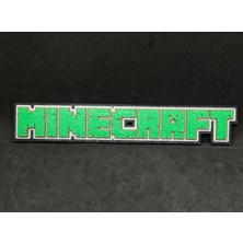 Goka 3D Craft Minecraft Çimen Efektli 3D Duvar Dekoru - 18 cm Slim Versiyon (Çift Taraflı Bantlı)