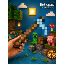 Betispaw Studio Minecraft Çapa Dekoratif Eşya Figür Oyuncu Hediye