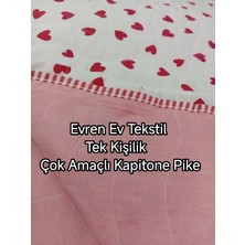 Evren Ev Tekstil Tek Kişilik Çok Amaçlı Kapitone Pike