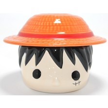 Lovesta Home 3D Kapaklı One Piece Luffy Kupa Bardak