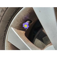 Şimika Tuning Çiçek Sibop Kapağı 4'lü
