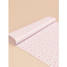 Zümra Baby %100 Pamuk Desenli Poplin Kumaş - Yıldız Desenli - En : 170CM
