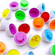Empressco Şekilli Yumurtalar Eğitici Geometrik Yumurta Bultak 12 Li Bebeğim Ilk Puzzle Setim - Fiyatı, Yorumları
