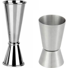 Premini Çiftli 2/4 ve 3/6 cl Kokteyl Jigger Seti, Bar Malzemesi