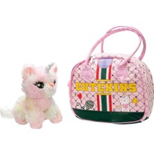 Empressco Cutekins Taşıma Çantalı Peluş Pembe Kedi Caticorn Posh - Fiyatı, Yorumları