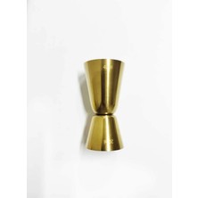 Premini 2/4 Jigger Altın, Çekici ve Fonksiyonel Bar Ölçü Aracı