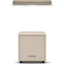 Marshall Heston 60 Cream Dolby Atmos Soundbar, Wireless Subwoofer
