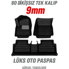 Trobus Tesla Model 3 Highland Makyajlı 2023-2026 8d Dikişsiz Tek Kalıp 9mm Lüks Oto Paspas