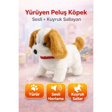 Empressco Yürüyen Sesli Peluş Köpek Oyuncak – Miyavlayan Kuyruk Sallayan Interaktif Peluş Köpek - Fiyatı, Yorumları
