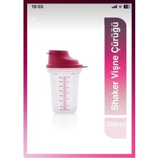 Premini 350ML Şeffaf Spor Shaker, Dayanıklı ve Hafif Tasarım