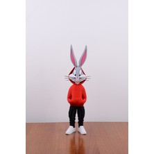 Empressco Bugs Bunny Figürü - Özel Tasarım 36 cm (Kırmızı) - Fiyatı, Yorumları