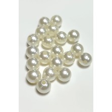 TKÇ 8 mm Delikli Inci Boncuk 500 Gram
