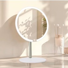 TKÇ Dokunmatik LED Işıklı Yuvarlak 180° Ayarlanabilir 3 Farklı Renk