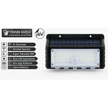 Marsilyan 44 LED Güneş Enerjili Hareket Sensörlü LED Duvar Lambası PD672