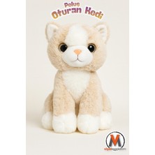 Empressco Peluş Oturan Kedi 25 cm – Yumuşak Peluş Oyuncak – 3 Asorti Renk – Sevimli Kedi Figürü - Fiyatı, Yorumları